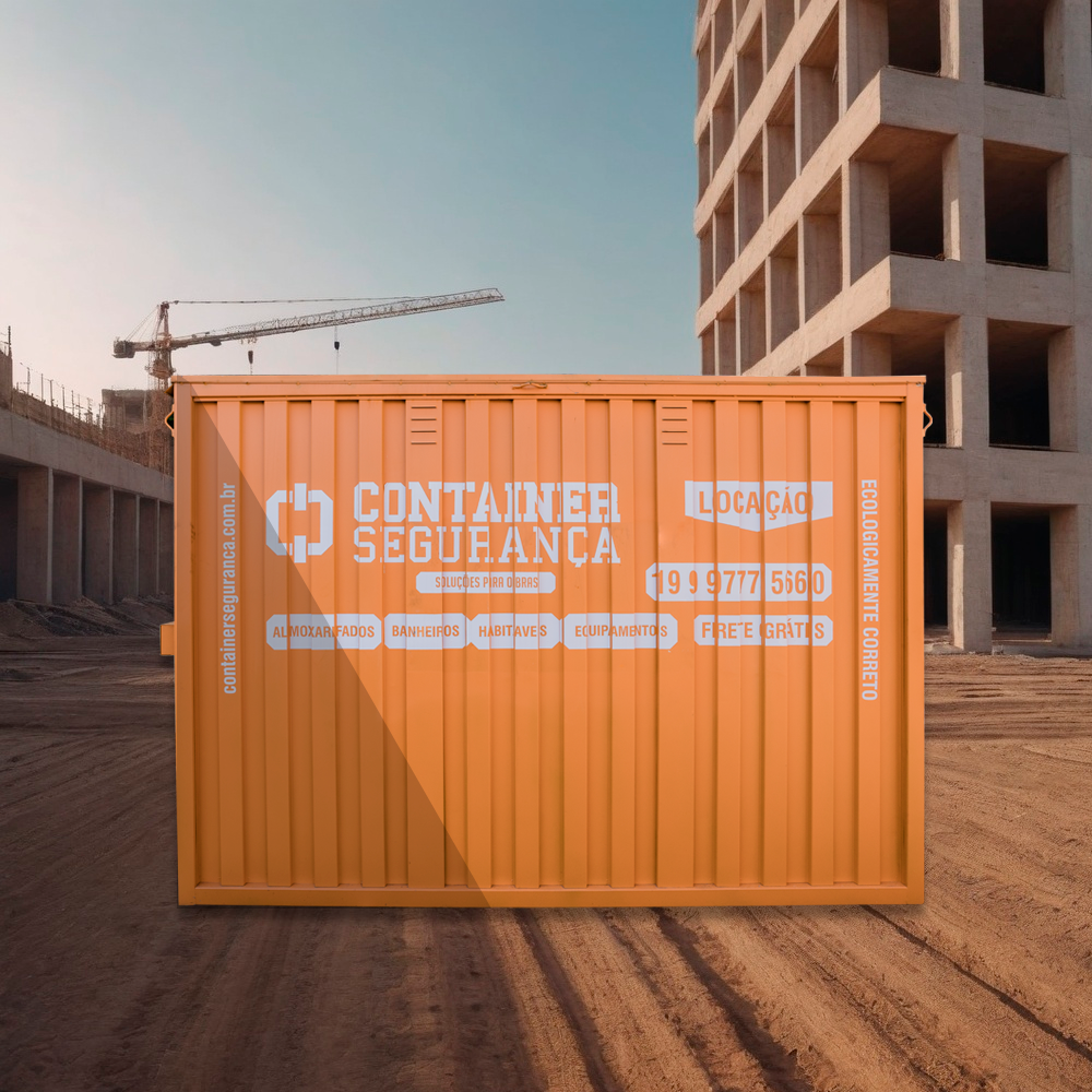 Seja Casa ou Indústria. Saiba Como Escolher o Container Ideal para o Seu Canteiro de Obra